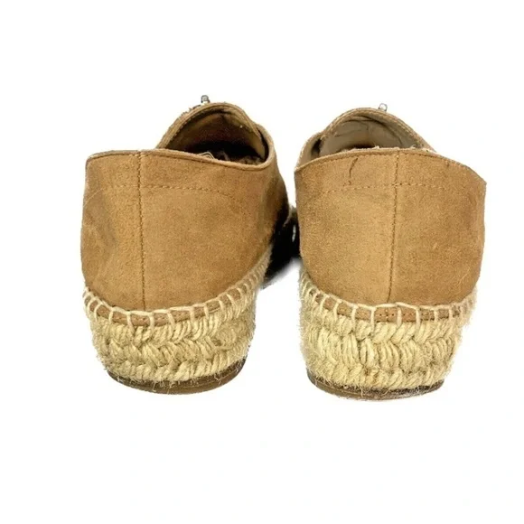 Alexander Wang Tan Devon Suede Espadrille Flats - Picture 8 of 12